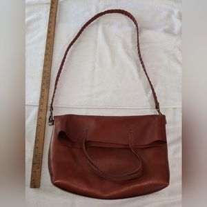 Madewell Crossbody Leather Bag with handles